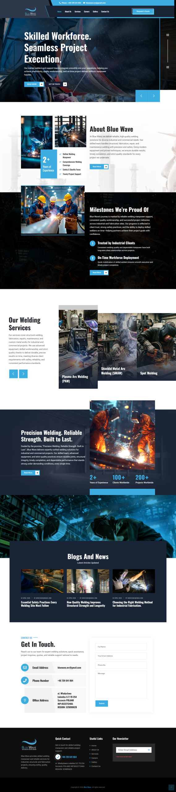 Bluewave Full Website