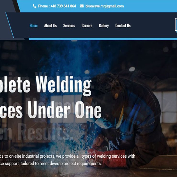 Bluewave Website Thumbnail by Colativ Studios
