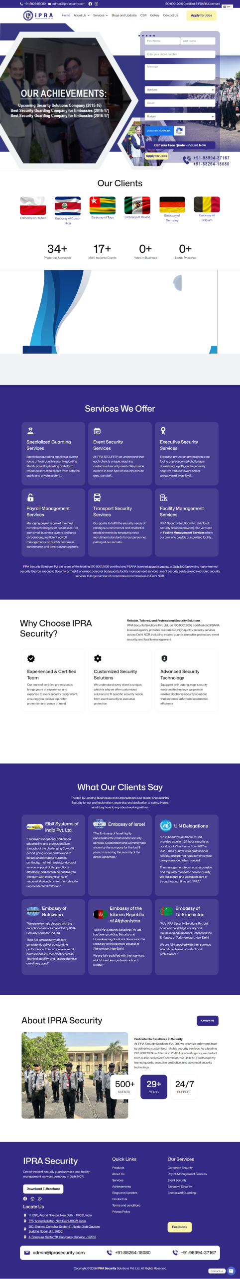 IPRA Full Website